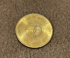 1954 Body by Fisher GM 50 Million Cars Sold Token Medal picture