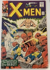 The X-Men #15 Marvel 1965 Key 1st App Master Mold Beast Origin 2nd App Sentinels picture