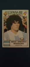DIEGO MARADONA # 176 ARGENTINA ORIGINAL PANINI ESPANA 82 WORLD CUP 1982 picture
