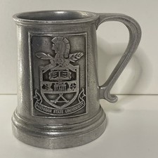 Vintage Michigan State University Pewter Mug Stein picture