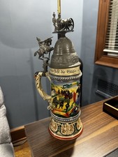 VINTAGE GERMAN REGIMENTAL 1/2L BEER STEIN picture