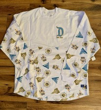 NEW XL  Disneyland California Adventure Icons White Spirit Jersey Glitter picture