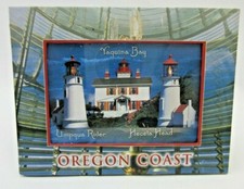 Oregon Coast Picture Frame Magnet Souvenir Yaquina Bay Umpqua River Hecla Head picture