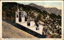 1920 Mt. Lowe Incline Pacific Electric Railway California Postcard picture
