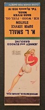 SEXIST VINTAGE Matchbook Cover HL SMALL Jenney Sunoco Heart Belongs To Daddy 56 picture