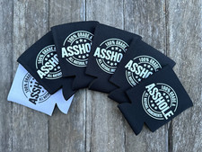 NEW AHole LOT of 6 Funny Cool Gift Beer Soda Can Holders Huggies Coolies Koozies picture