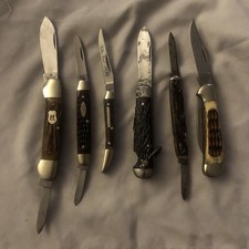 Vintage Casexx Klaas Kissing Crane German Bulldog Easy Open Others Pocket Knife  picture