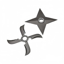 Anime-Inspired Metal Shuriken Fidget Spinner – 2 Styles, Hand-Spin Ninja Toy picture