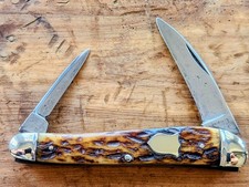 1874-1939  Baldwin Cutlery  Co. New Orleans  LA . 2 Blade Wharncliff  Whittler . picture