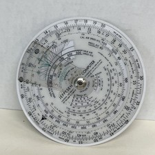 Jeppesen Model CR-3 Flight Computer Circular Slide Rule picture