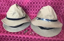 Afghan Panama Hat Soviet Army USSR 1986 NOS Olive Green Vintage Size 60 picture