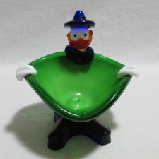 Italy Murano Glass Clown Figurine Handmade Venetian Art Collectible Gift picture