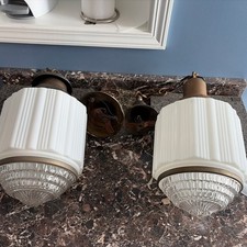 2 Antique Art Deco 