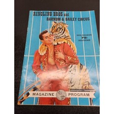 1966 Ringling Bros & Barnum & Bailey Circus Magazine Program 96th Seas. Souvenir picture