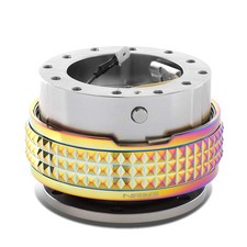 NRG Innovations SRK-210GM/MC Quick Release Kit (gunmetal Body/Neochrome Pyramid picture