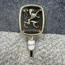 Vintage Lowenbrau filigree design beer tap handle man cave bar picture