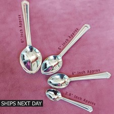 Pure 999 Fine Silver Spoon Flatware Serving Utensils, Hallmarked picture