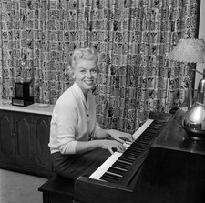 Jane Morgan at home for PERSON TO PERSON December 29 1958 Old Photo picture