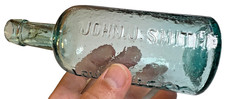 Antique Scarce 1880 John Smith Tonic Syrup Louisville Kentucky Bottle KYGW CRUDE picture