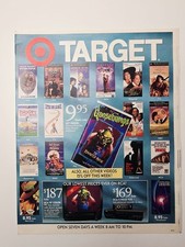 1996 Target Goosebumps Haunted Mask VHS R L Stine Horror Circular Catalog picture