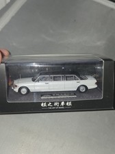 ED MZS 1:64 White Classic Mercedes Trasco 1000SEL Limousine  Diecast Rare picture