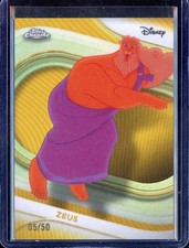 2025 Topps Chrome Disney #49 Zeus Gold #/50 picture