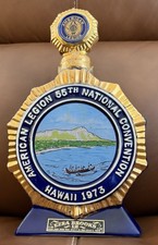 VINTAGE 1973 EZRA BROOKS AMERICAN LEGION 55th ANNUAL CONVENTION HAWAII picture