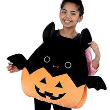 Squishmallows Emily Bat Pumpkin Cat  Halloween Costume Child Kids Girl Boy 6+ picture