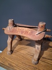 Antique Camel Saddle Authentic (foot stool) picture