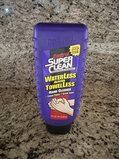 100% FULL CASTROL Super Clean Waterless & Towelless Hand Cleaner 18oz Purple HTF picture