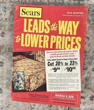 Sears Leads the Way to Lower Prices Catalog Winter 1970 Tools Advertising VNTG picture