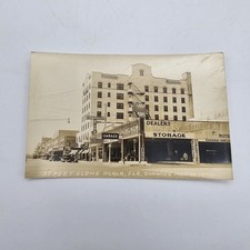 RPPC Ocala Street Scene Studebaker Dealer Hotel Marion picture