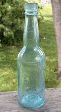 1880s C. CONRAD & CO.s ORIGINAL BUDWEISER BLOB TOP BOTTLE CRUDE APPLIED TOP USA picture