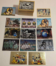 1995 DISNEY PREMIUM COMPLETE TRADING CARD SET WITH FOILS AND PROMOS picture
