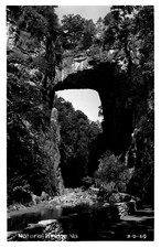 Natural Bridge, VA 3-D-69 Trail Kodak Rockbridge County U.S. Route 11 RPPC -A102 picture