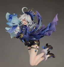 Genshin Impact Furina Figure Anime Collectible 21cm Model Doll Upgraded Face Toy picture