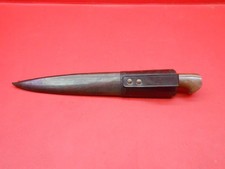 Original Look Wootz Steel Kard Knife Red Micarta Handle With Scabbard S542 picture