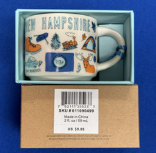 Starbucks Coffee Been There Series Ornament New Hampshire NH 2oz NIB with tag picture