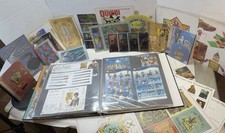 Harry Potter Scrapbook Ephemera Collection 42 Pages LEGO Wand Cards Huge Lot picture