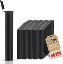 116mm Pre Roll Tubes - 50 Pcs Waterproof Airtight Odor Sealing Smell Proof C picture