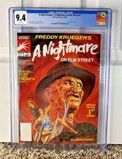 Freddy Krueger's A Nightmare on Elm Street #1 🔥  1989 🔑 CGC 9.4 NM white W pgs picture