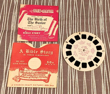VTG View Master THE BIRTH OF OUR SAVIOR № CH-6A Church-craft Pictures  1947 picture