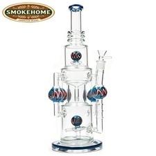 16''(XL) Glass Bong and Water Pipes Smoking Perc Bongs w/14mm bowl Super Heavy picture