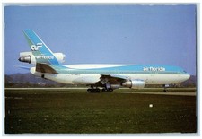 c1950's Transamerica Airlines by Air florida N101TV Airplane Postcard picture