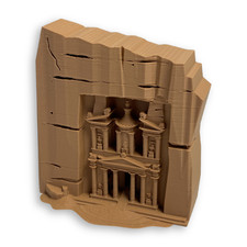 Al-Khazneh Model – The Treasury, Petra, Jordan Replica - Ancient World Wonder picture