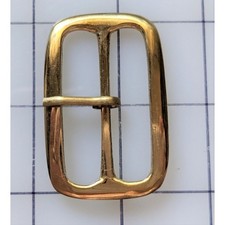 Brass Belt Buckle or Catridge Belt Buckle, Reproduction Brass Belt Buckle DG picture