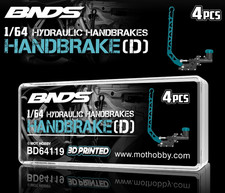 1/64 Scale Hydraulic HANDBRAKE D 3D Printed For Diecast Models (4PCS)  #BD64119 picture