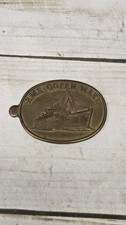 Vintage Official Queen Mary Medallion WWII 1940-1946 Cunard  picture