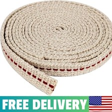 Flat Cotton Wick Replacement 3/8 Inch Wide 6.5 Feet Roll HeavyDuty for Oil Lamp picture
