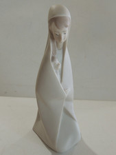 VINTAGE LLADRO MOTHER & CHILD MATTE FIGURINE 7 1/2